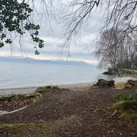 Appartement Bord De Lac,2 Superbe Vue 5mn Evian